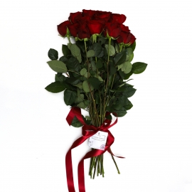 Bouquet of 15 red roses